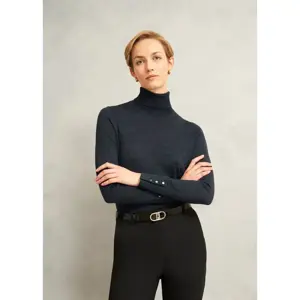 Hobbs London Lara Merino Rollneck Jumper